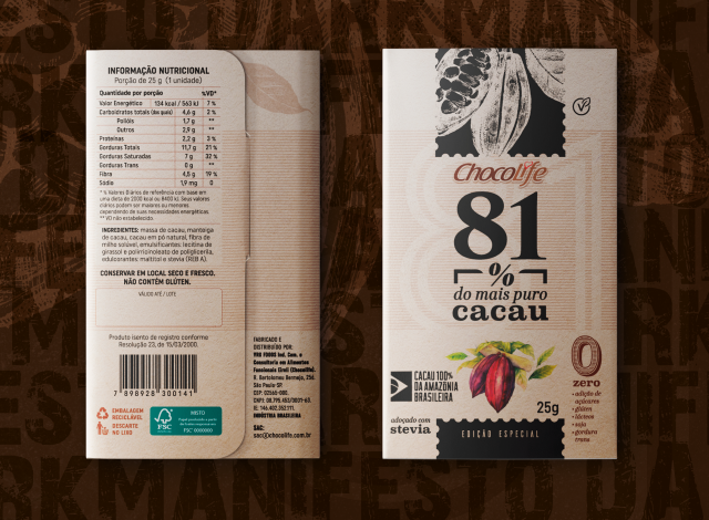 Chocolife | Chocolate 81% Cacau